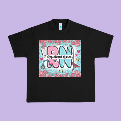 Registered Nurse Rn Urban Heavy Tee Designed By Maliassmallbusiness