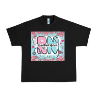 Black registered nurse rn Urban Heavy Tee - MaliasSmallBusiness