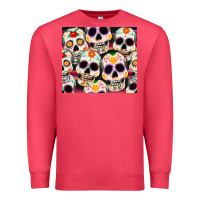 Cardinal cinco de mayo skull Premium Sweatshirt - CowGirlArtShop