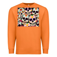 Carrot cinco de mayo skull Premium Sweatshirt - CowGirlArtShop