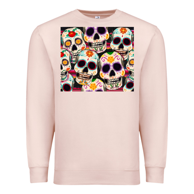 Cinco De Mayo Skull Premium Sweatshirt by CowGirlArtShop | Teevron