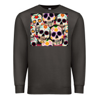 Smoke cinco de mayo skull Premium Sweatshirt - CowGirlArtShop