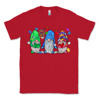 Red autism gnome Classic Tee - JahusDesignShop