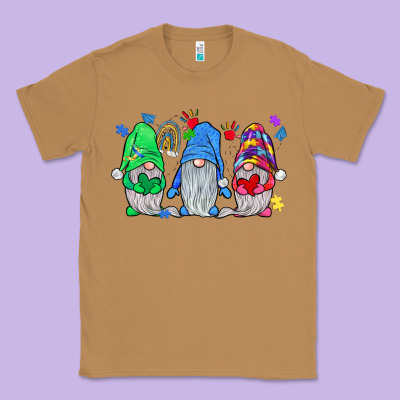 Autism Gnome Classic Tee Designed By Jahusdesignshop