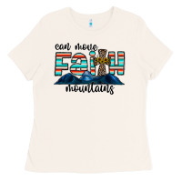 Bone can move faith mountains Ladies Tee - CowhideDigitalArt