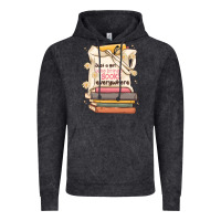 Just A Girl Who Brings Books Everywhere Vintage Hoodie | Teevron