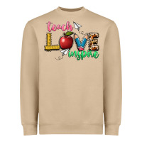 Teach Love Inspire Heavyweight Sweatshirt | Teevron
