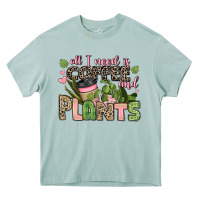 Arona all i need is coffee and plants Heavy Core Tee - JahusDesignShop