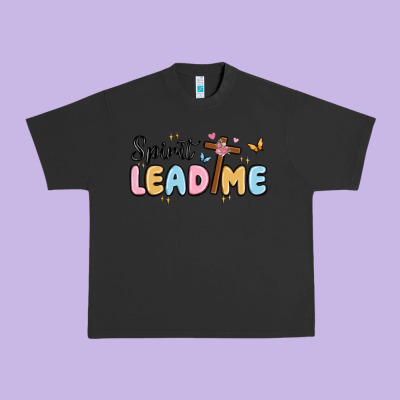 Spirit Lead Me Urban Heavy Tee Designed By Maliassmallbusiness