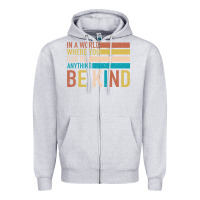 Heather Grey Be Kind Zipper Hoodie - Bettercallsaul