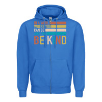 True Royal Be Kind Zipper Hoodie - Bettercallsaul