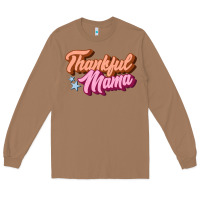 Toasted Coconut thankful mama Long Sleeve Tee - JahusDesignShop
