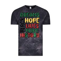 Cloud Black dreams hope lives pride Vintage Tee - MaliasSmallBusiness