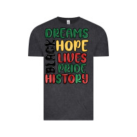 Vintage Black dreams hope lives pride Vintage Tee - MaliasSmallBusiness