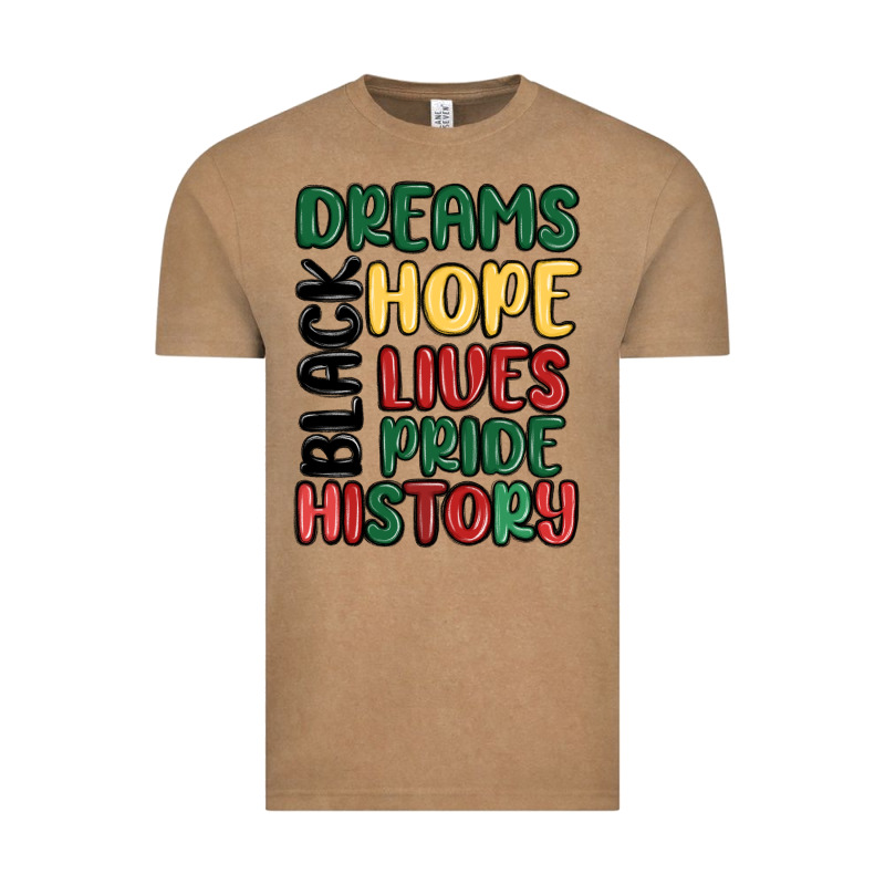Dreams Hope Lives Pride Vintage Tee by MaliasSmallBusiness | Teevron
