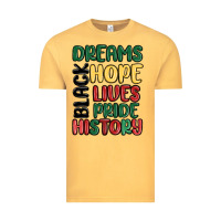 Vintage Mustard dreams hope lives pride Vintage Tee - MaliasSmallBusiness