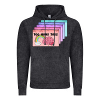 Vintage Black too many tabs Vintage Hoodie - MaliasSmallBusiness