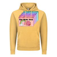 Vintage Mustard too many tabs Vintage Hoodie - MaliasSmallBusiness