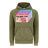 Vintage Olive too many tabs Vintage Hoodie - MaliasSmallBusiness