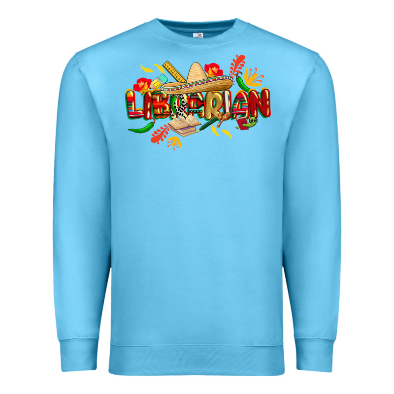 Cinco De Mayo Librarian Premium Sweatshirt by CowGirlArtShop | Teevron