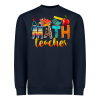 Navy math teacher Heavyweight Sweatshirt - NancyCooperArtShop