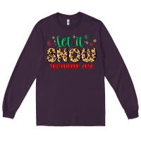 Plum let it snow somewhere else Long Sleeve Tee - MaliasSmallBusiness