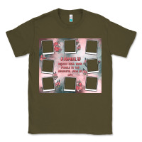 Army Green family photo collage Classic Tee - MaliasSmallBusiness