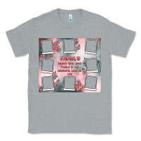Heather Grey family photo collage Classic Tee - MaliasSmallBusiness