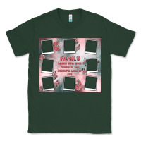 Sports Green family photo collage Classic Tee - MaliasSmallBusiness