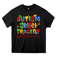 Black autism is not a tragedy ignorance is Heavy Core Tee - JahusDesignShop