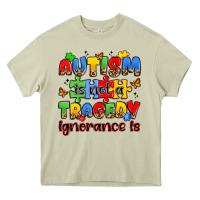 Mossy autism is not a tragedy ignorance is Heavy Core Tee - JahusDesignShop