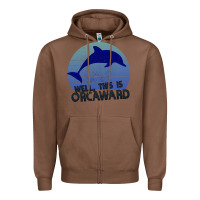 Chestnut Well This Is Orcaward Zipper Hoodie - Bettercallsaul