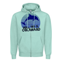 Seafoam Well This Is Orcaward Zipper Hoodie - Bettercallsaul