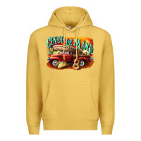 Antique Gold cinco de mayo truck Premium Hoodie - CowGirlArtShop