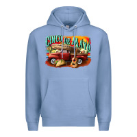 Colony Blue cinco de mayo truck Premium Hoodie - CowGirlArtShop
