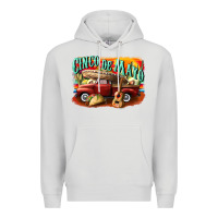 Dove Grey cinco de mayo truck Premium Hoodie - CowGirlArtShop