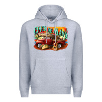 Heather Grey cinco de mayo truck Premium Hoodie - CowGirlArtShop