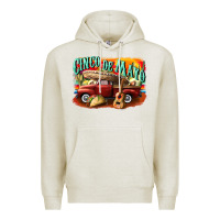 Oatmeal Heather cinco de mayo truck Premium Hoodie - CowGirlArtShop
