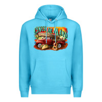 Ocean Blue cinco de mayo truck Premium Hoodie - CowGirlArtShop