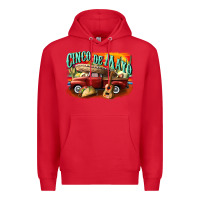 Red cinco de mayo truck Premium Hoodie - CowGirlArtShop