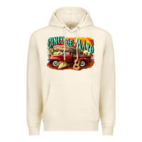 Tofu cinco de mayo truck Premium Hoodie - CowGirlArtShop