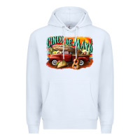 White cinco de mayo truck Premium Hoodie - CowGirlArtShop