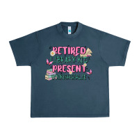 Midnight Navy retired library kid present bookish girlie Urban Heavy Tee - MaliasSmallBusiness