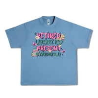 Pebble Blue retired library kid present bookish girlie Urban Heavy Tee - MaliasSmallBusiness