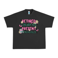 Pigment Black retired library kid present bookish girlie Urban Heavy Tee - MaliasSmallBusiness