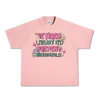 Salmon retired library kid present bookish girlie Urban Heavy Tee - MaliasSmallBusiness