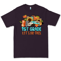 Plum 1 st grade let's do this Premium Tee - JahusDesignShop