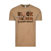 Vintage Coffee black educator by popular demand Vintage Tee - MaliasSmallBusiness