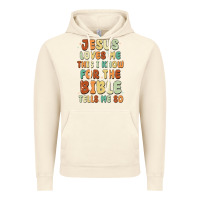 Vintage Artic jesus loves me this i know for the bible tells me Vintage Hoodie - MaliasSmallBusiness