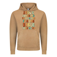 Vintage Camel jesus loves me this i know for the bible tells me Vintage Hoodie - MaliasSmallBusiness